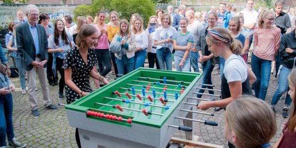 50 Jahre Förderverein - Outdoorkicker gespendet 